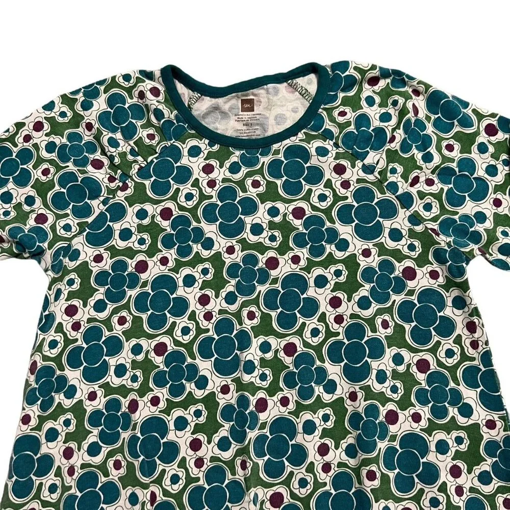 Tea Collection Sz 8 Raglan Floral Bubble Dress